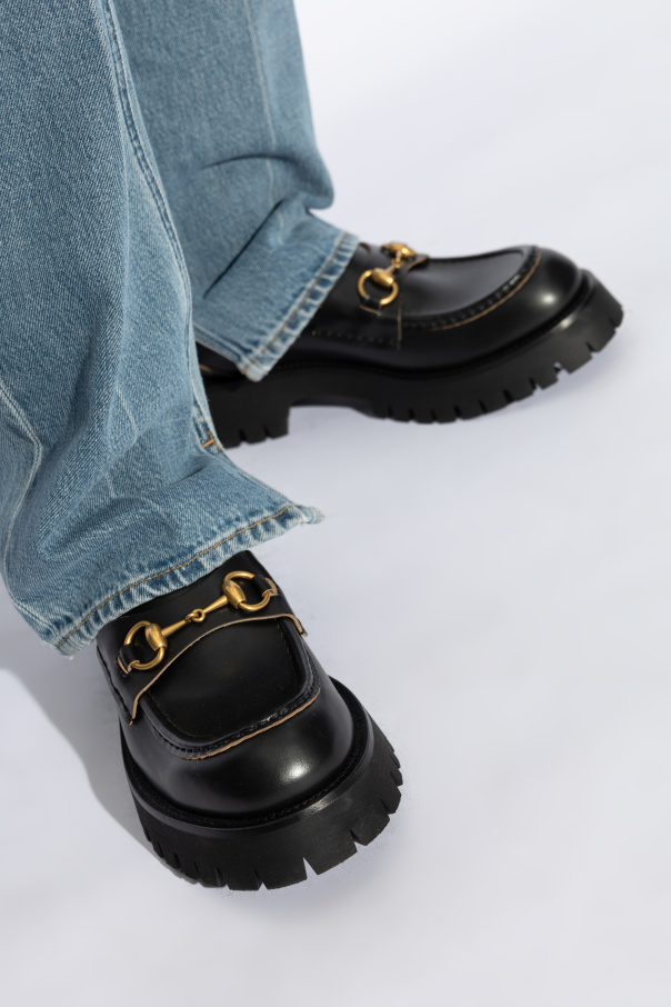 platform loafers gucci